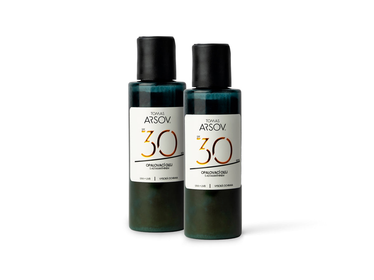 2x Sunscreen oil with astaxanthin SPF 30