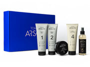 Gift-wrapped GREEN TEA Set for sensitive scalp and weakened hair