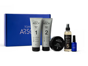 Gift-wrapped Complete care set for oily scalp and dry ends