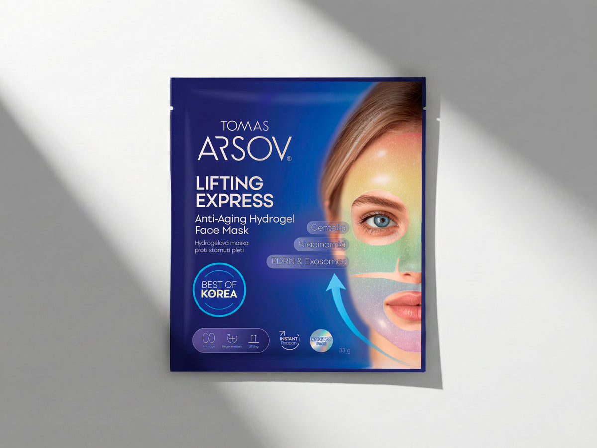 2x LIFTING EXPRESS Hydrogel face mask