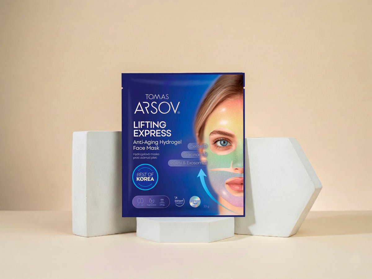3x LIFTING EXPRESS Hydrogel face mask