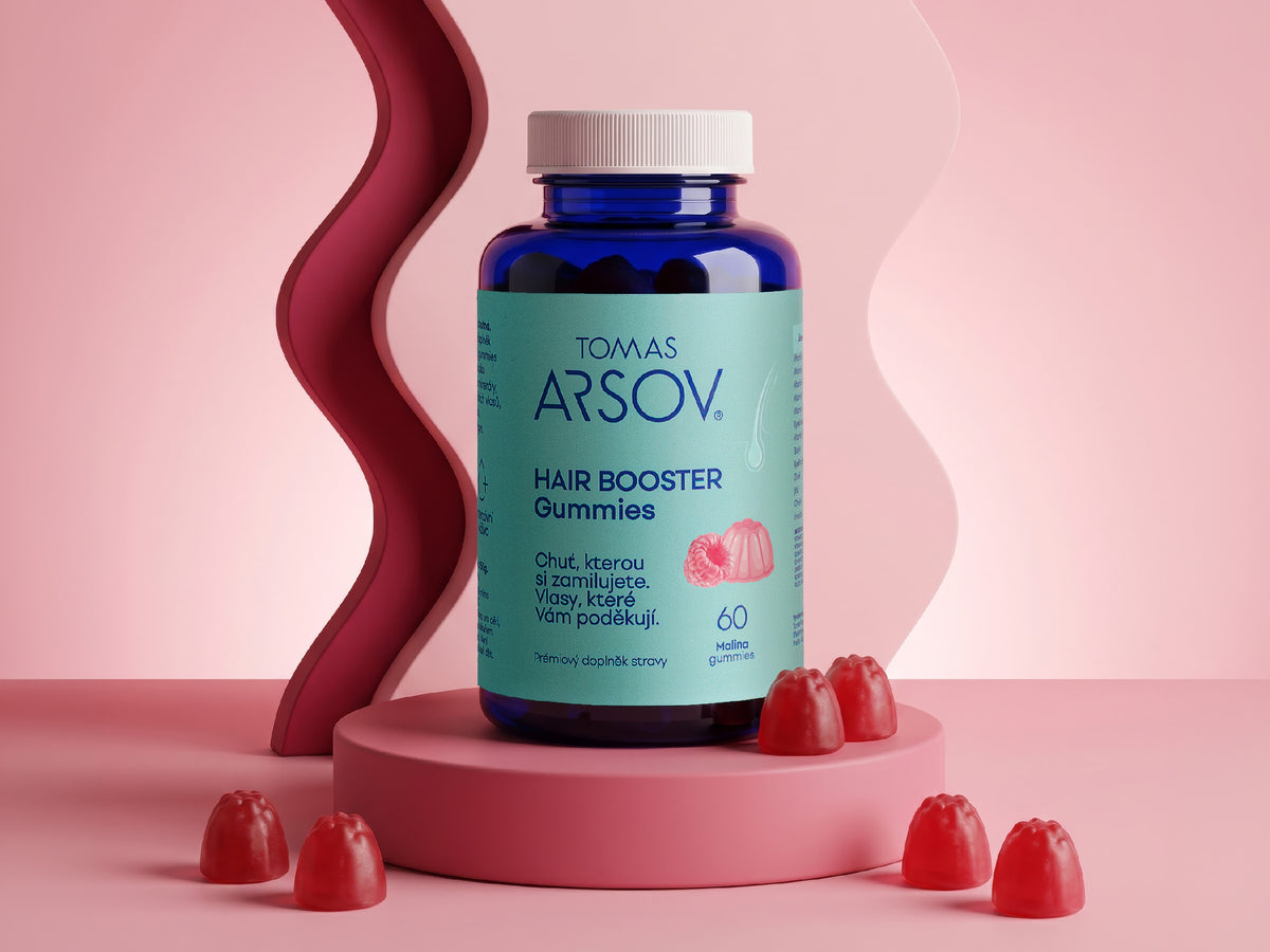 2x HAIR BOOSTER Gummies Raspberry