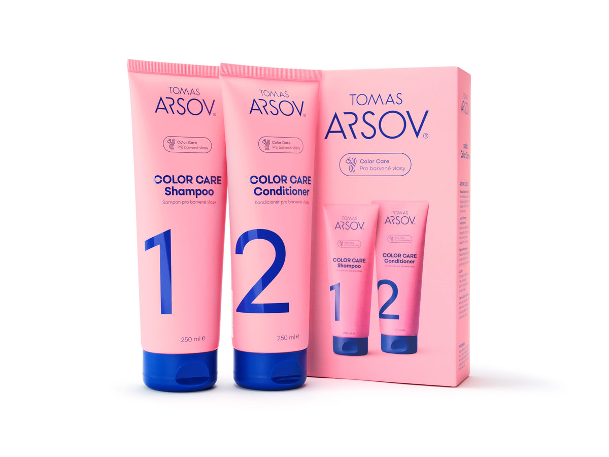 Gift-wrapped COLOR CARE Shampoo and Rinse-off conditioner