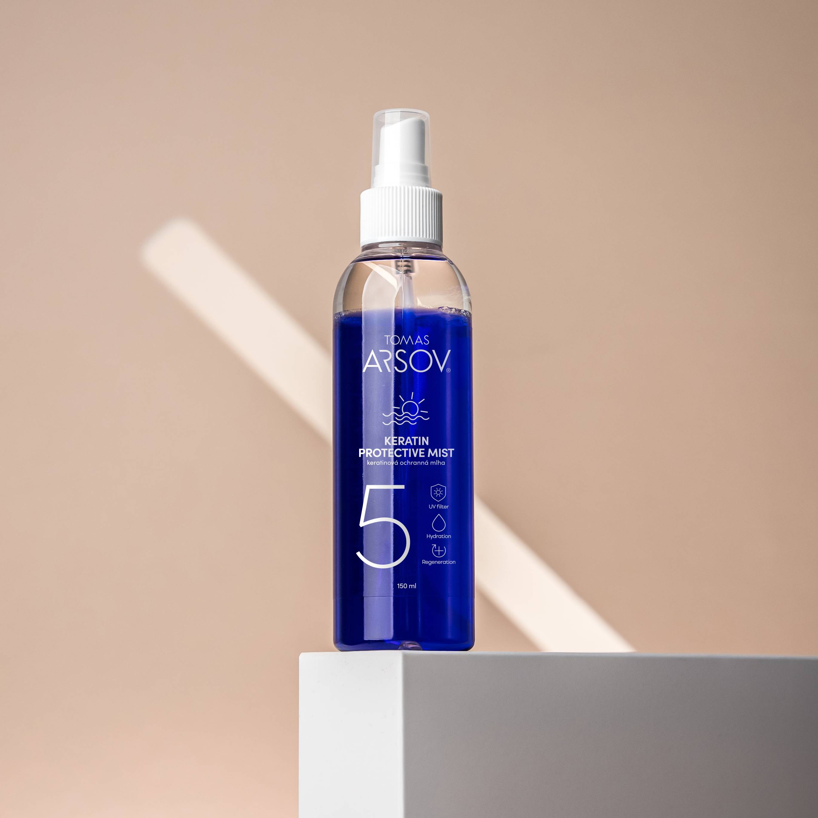 Keratin protective mist