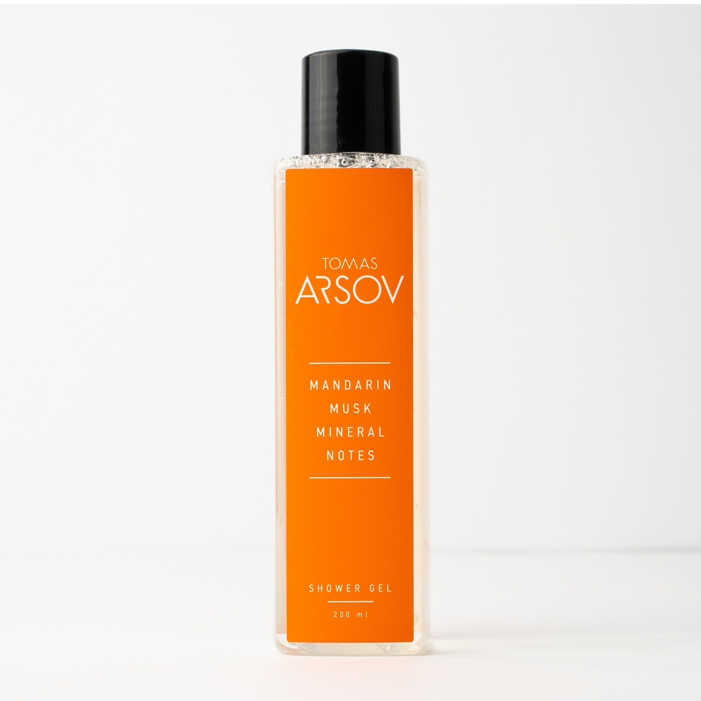MANDARIN MUSK MINERAL NOTES Shower gel