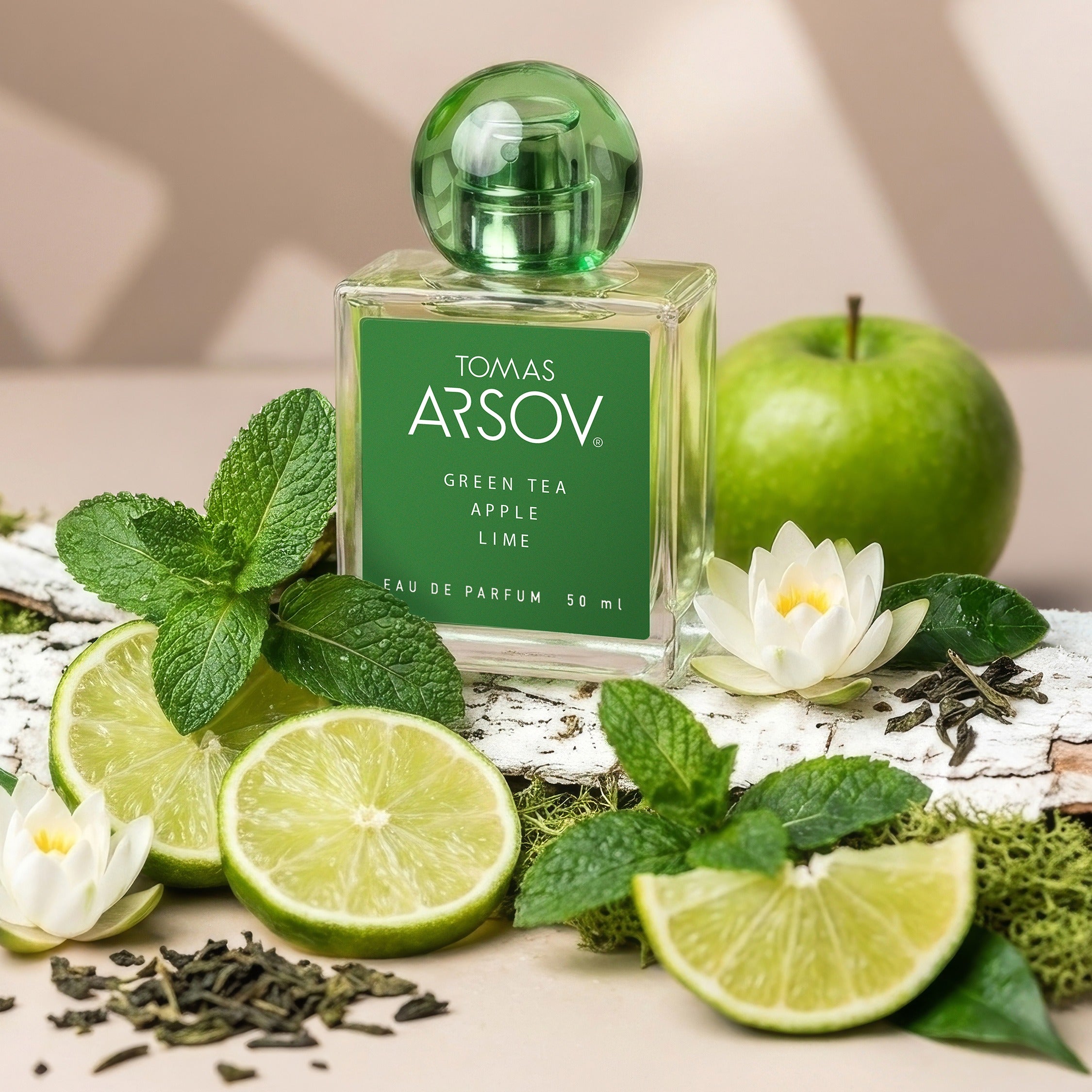 GREEN TEA APPLE LIME Perfume – TOMAS ARSOV Shop