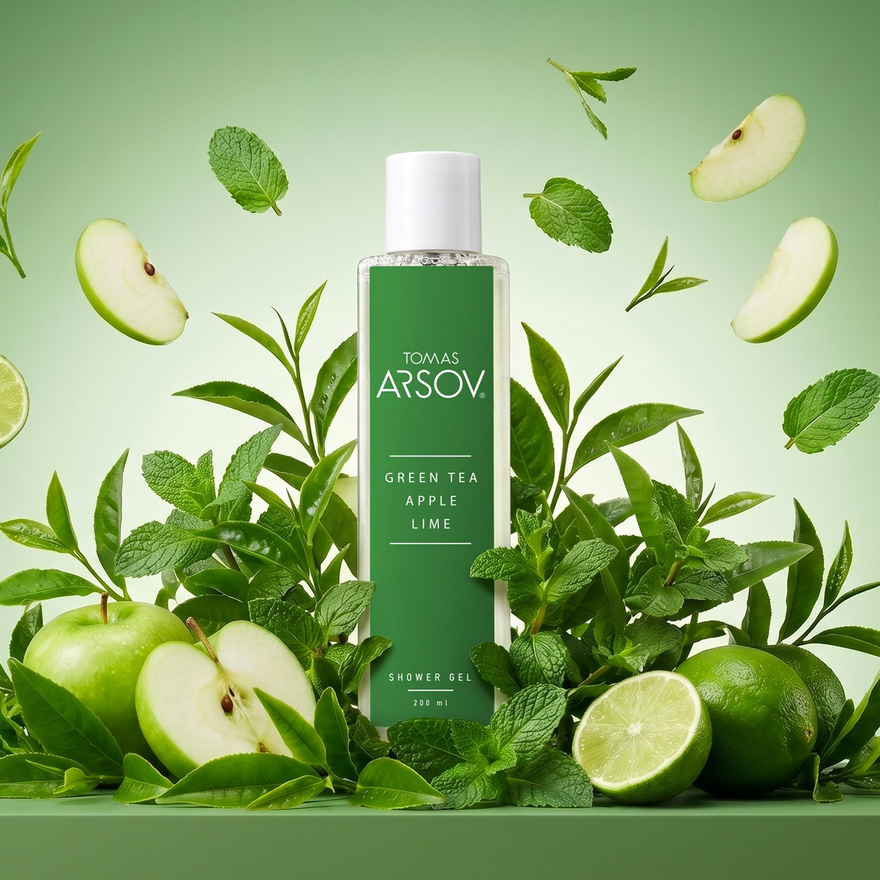 GREEN TEA APPLE LIME  Shower gel