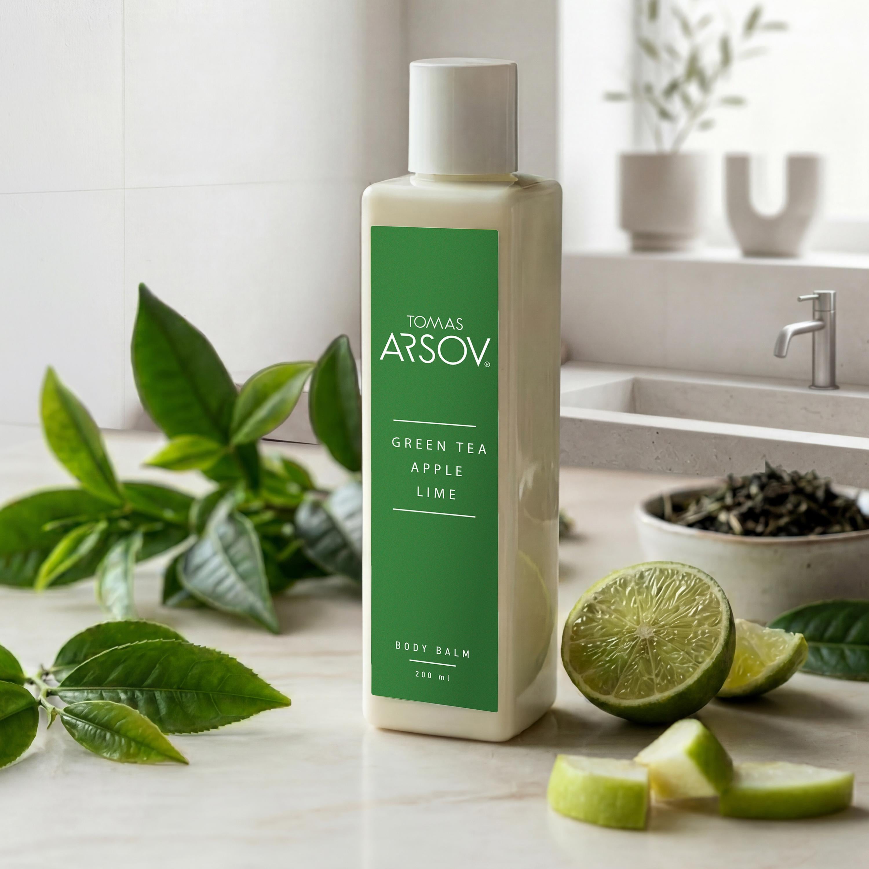 GREEN TEA APPLE LIME Body lotion