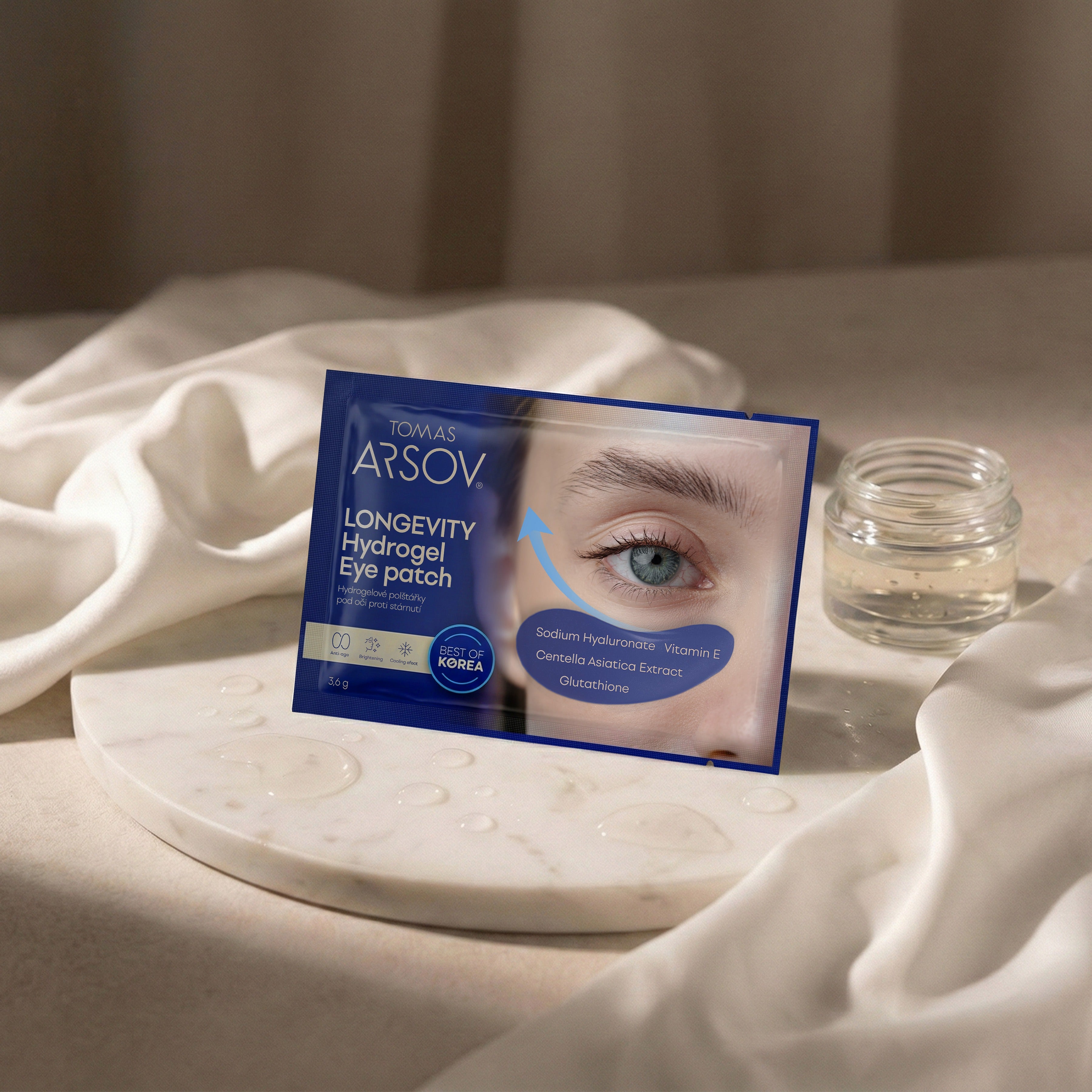 LONGEVITY Hydrogel eye patch