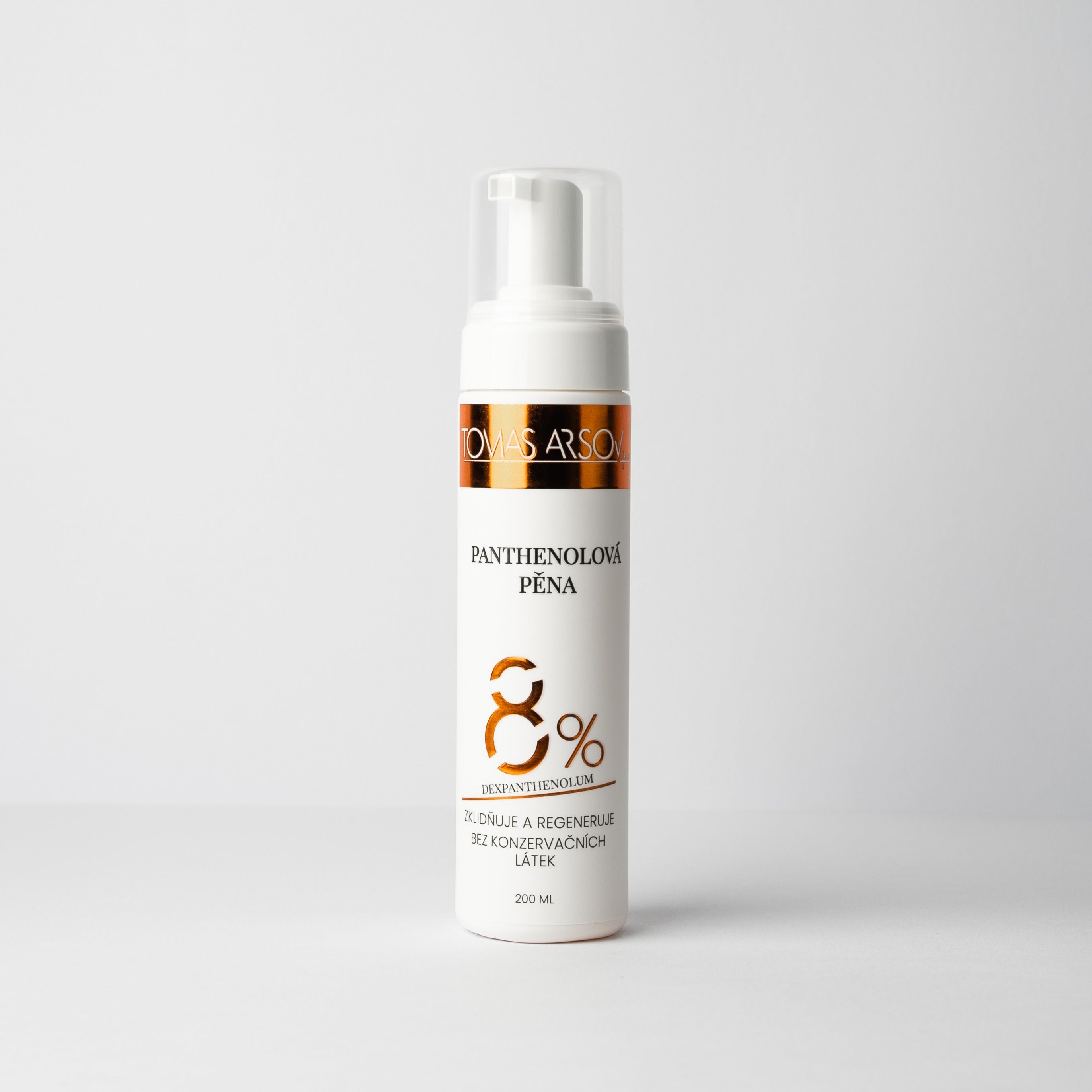 Panthenol foam