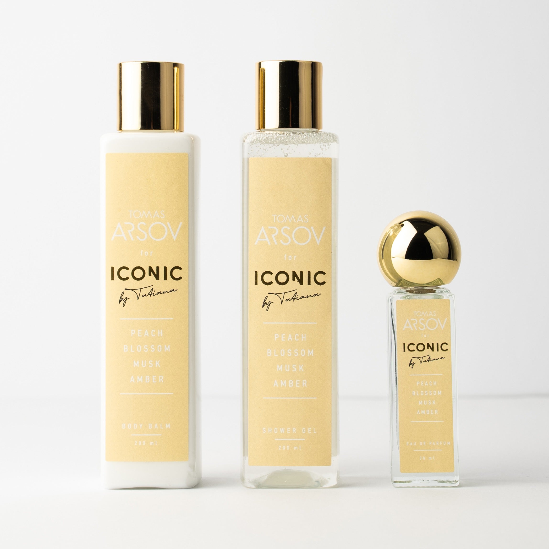 Dárková kazeta ICONIC Perfume + Shower gel + Body lotion