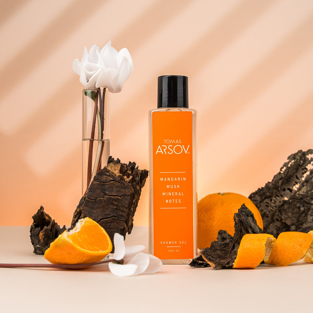 MANDARIN MUSK MINERAL NOTES Shower gel